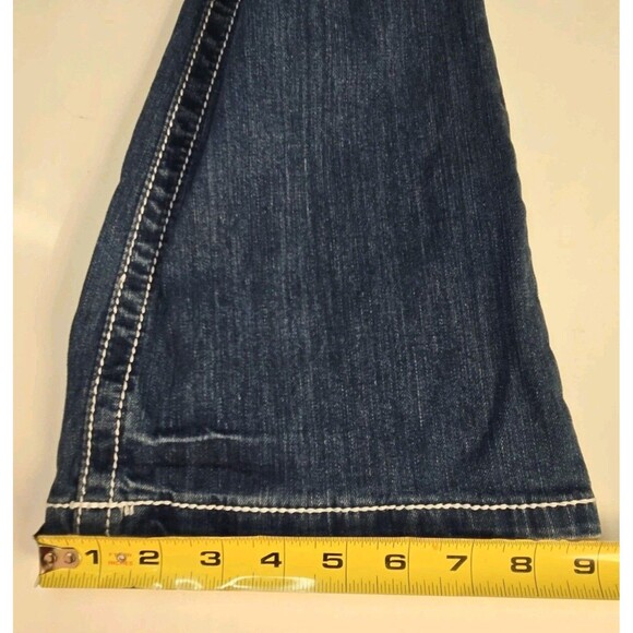 Vanity Flare Jeans 2000s Y2K Light Wash 25W (SZ S) Vintage Streetwear Denium - Picture 7 of 13